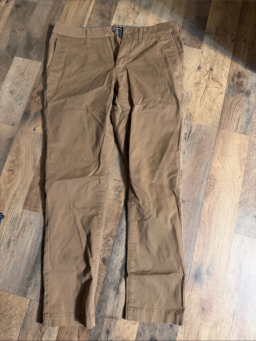 Express womens Slim Chino Pants size 30x30 in Camel Brown